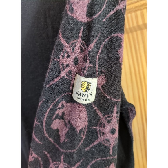 JANUS Merino Wool Thermo Hiking Womens Large Base Layer (Got In Norway) Black+ - Picture 2 of 10